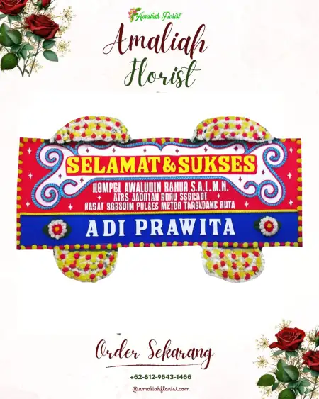Papan Bunga Ucapan Selamat Alasbuluh